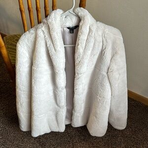 Simply Vera Wang faux fur coat